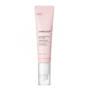 medicube pdrn pink peptide eye cream – firming & brightening eye care (30ml)