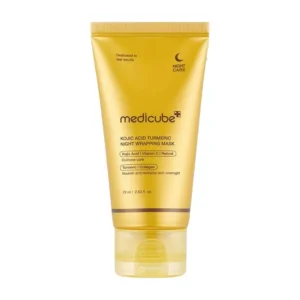 medicube kojic acid turmeric night wrapping mask – brightening & overnight repair mask (75ml)