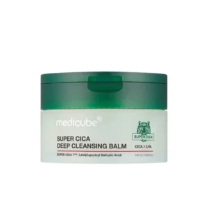 medicube super cica deep cleansing balm – makeup remover & pore cleansing balm (100ml)